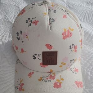 Vans flat brim floral design